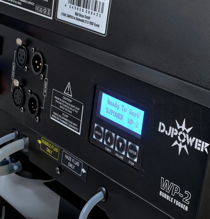 Генератор бульбашок та диму 2в1 - DJ Power WP-2