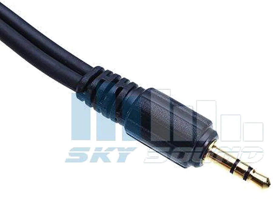 Міжблочний кабель Mini Jack - 2RCA - Sky Sound RC-002 (3m) PRO