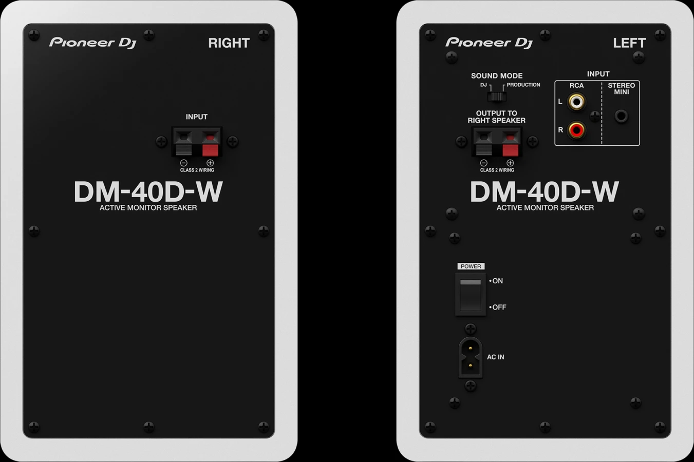 DJ монітори - Alpha Theta (Pioneer) DM-40D-W