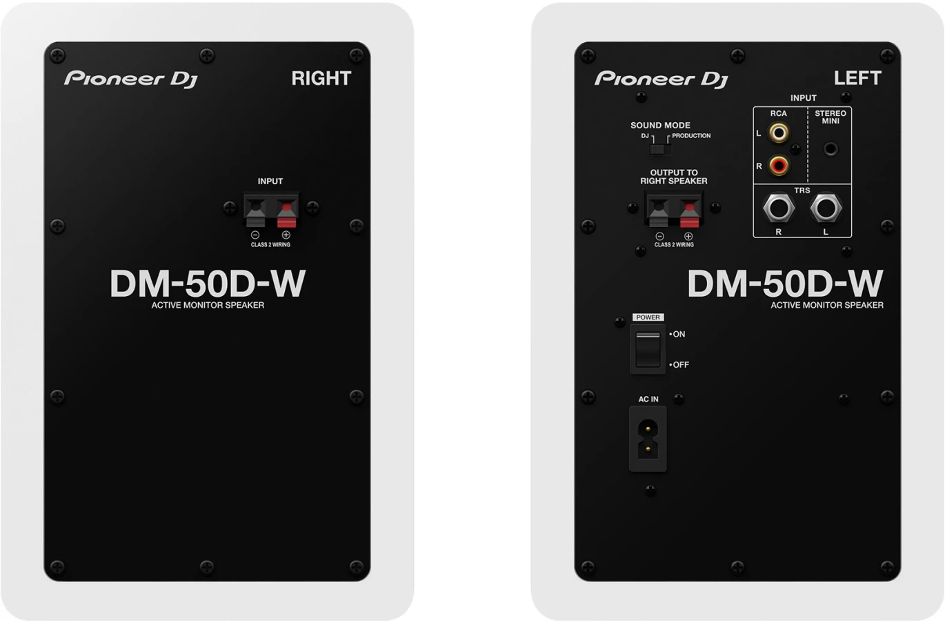 DJ монітори - Alpha Theta (Pioneer) DM-50D-W