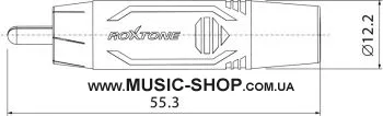 Разъем - Roxtone RF2C-BG