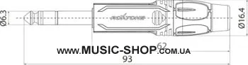 Разъем - Roxtone RJ3P-BG