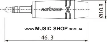 Роз'єм - Roxtone RMJ3PP-45-NN
