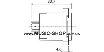 Роз'єм - Roxtone RS4MD-T