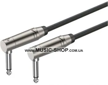Готовый инструментальный кабель Roxtone SGJJ230L03, 1x0.22 кв.мм, вн.диаметр 6 мм, 0.3 м