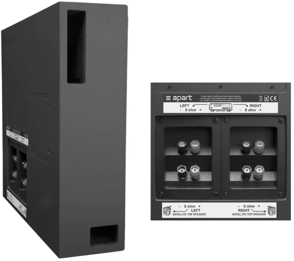Настенный сабвуфер - Biamp (Apart) SUBLIME-BL
