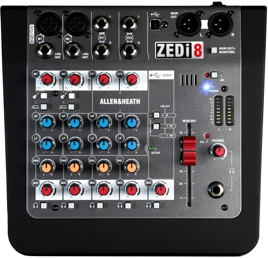 Мікшерний пульт - Allen Heath ZEDi-8