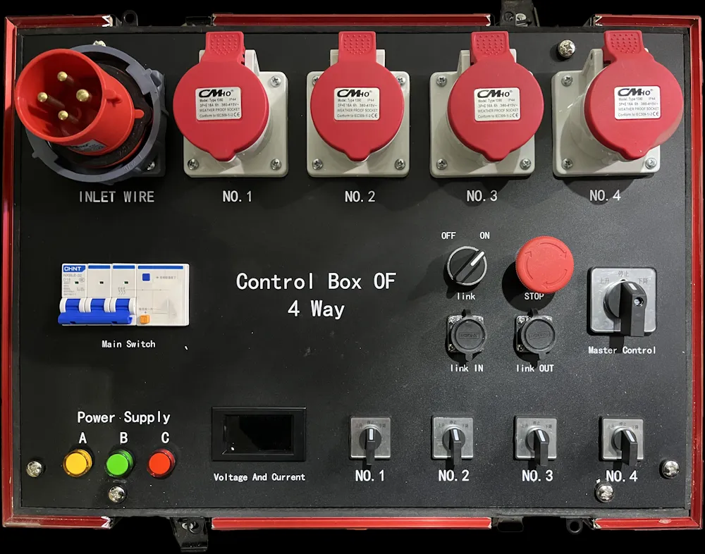4-канальний контролер для лебідок - Pro Lux LUX C-CONTROL 4ch v2