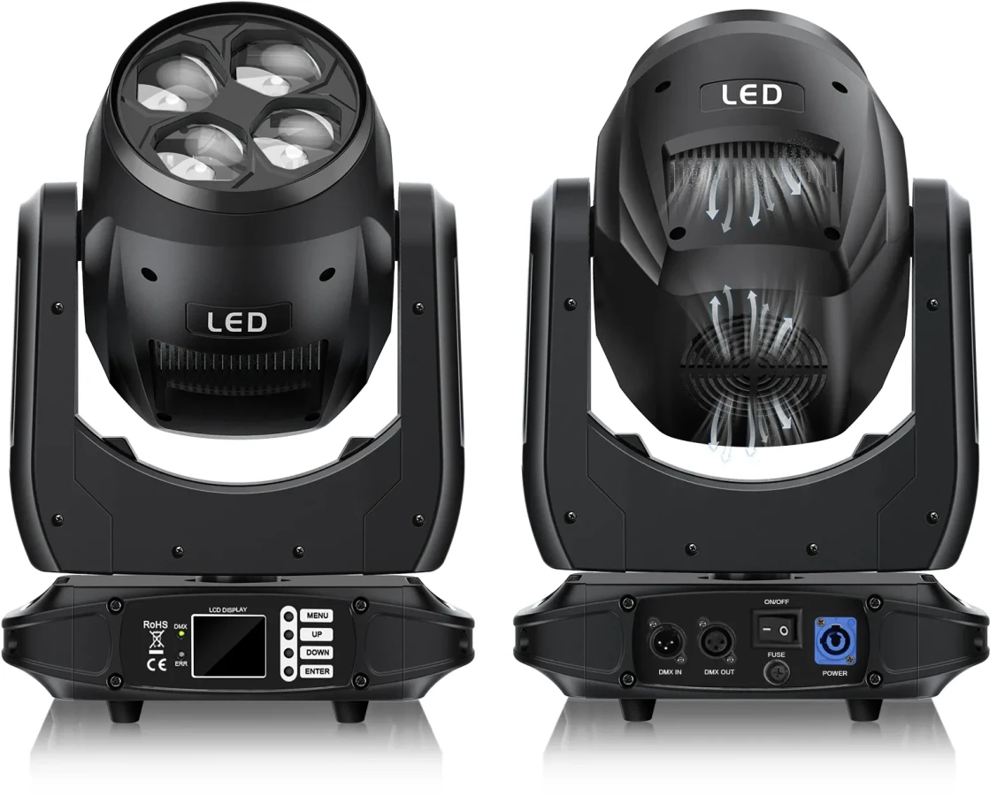 Світлодіодна LED голова - Mono Beam 440 (Aurora 4040)