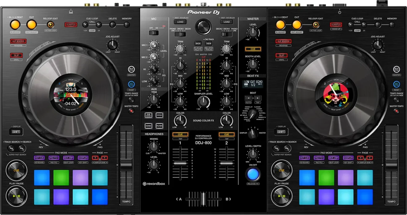 2х канальний контролер - Alpha Theta (Pioneer) DDJ-800