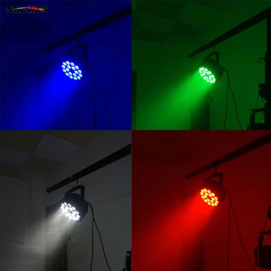 Світлодіоний LED прожектор - SHEHDS 18x18W Flat Par