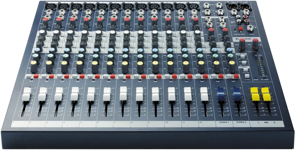 Аналоговий мікшерний пульт - Soundcraft EPM12