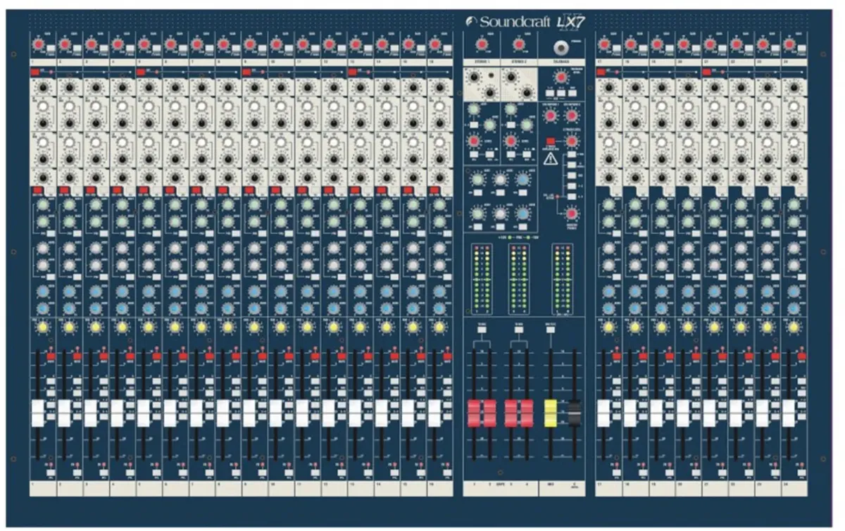 Аналоговий мікшерний пульт - Soundcraft LX7ii 24 CH