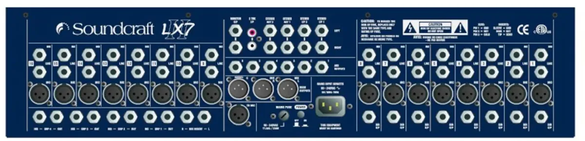 Аналоговий мікшерний пульт - Soundcraft LX7ii 32 CH