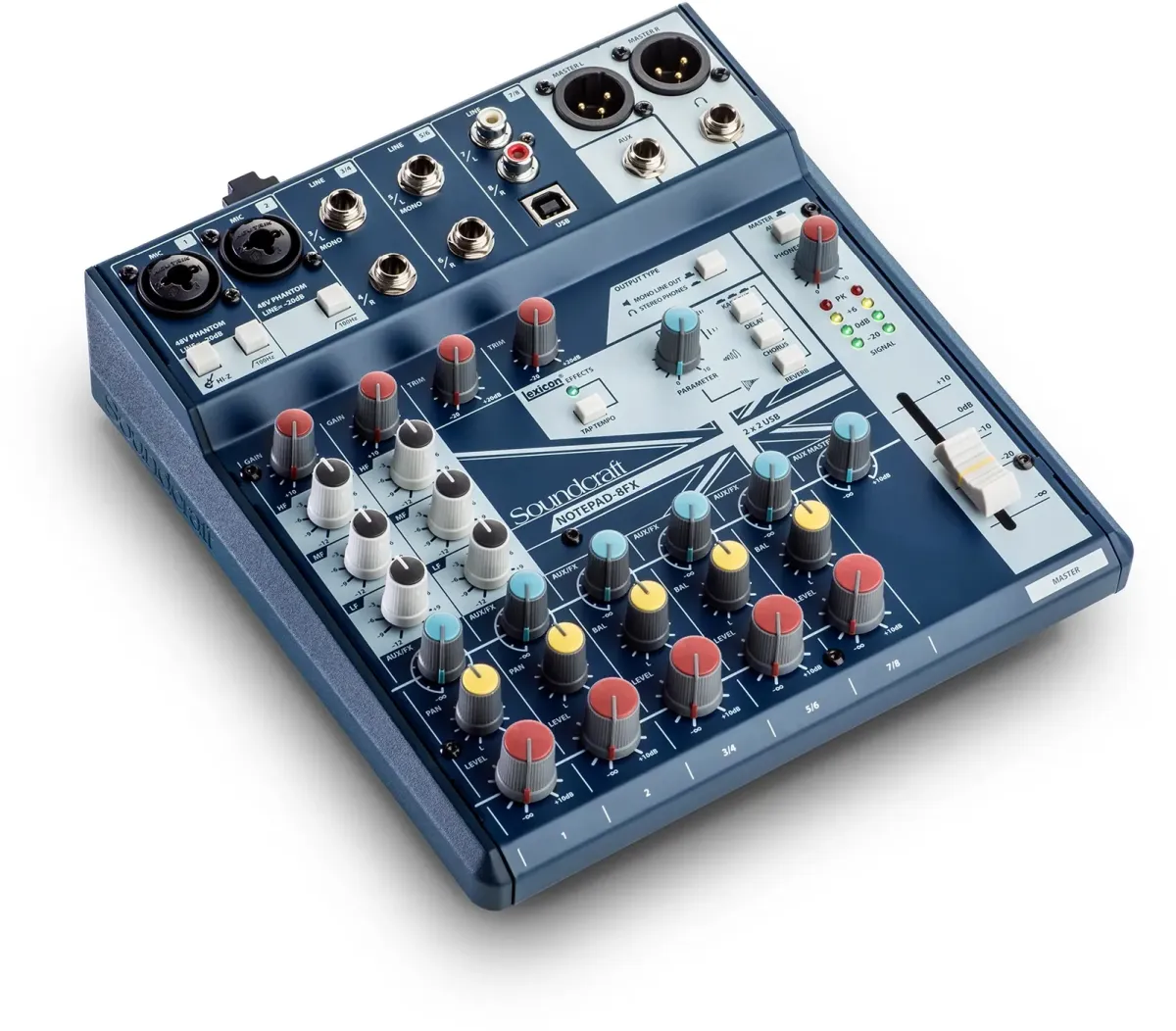 Аналоговий мікшерний пульт - Soundcraft Notepad 8FX