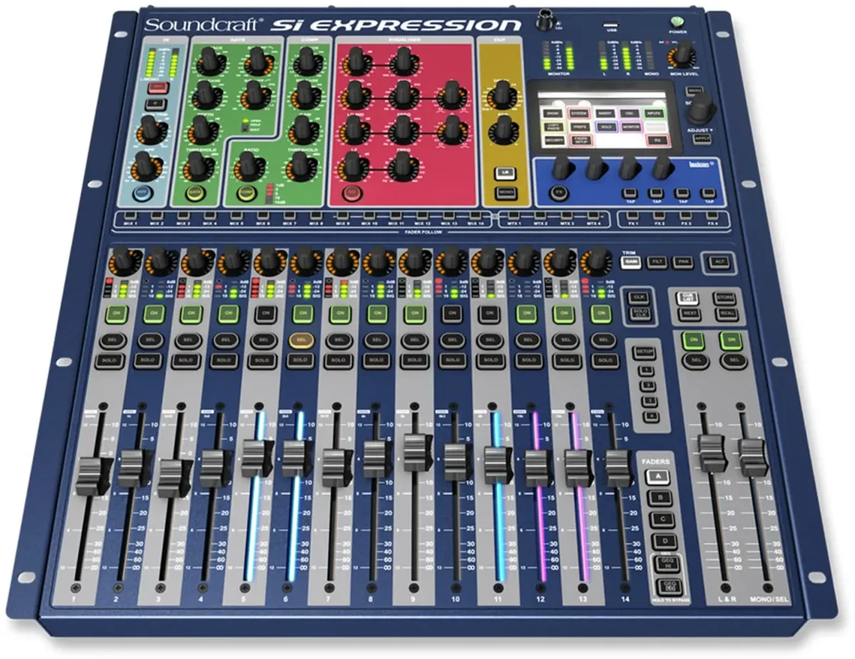 Цифровий мікшерний пульт - Soundcraft Si Expression 1