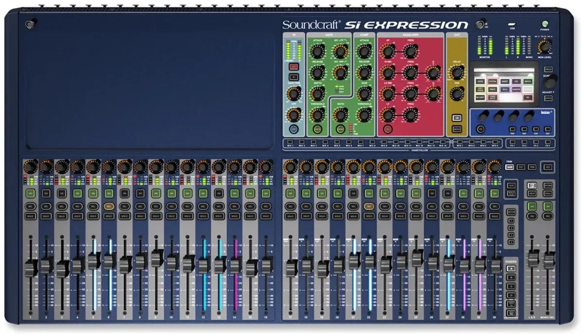 Цифровий мікшерний пульт - Soundcraft Si Expression 3