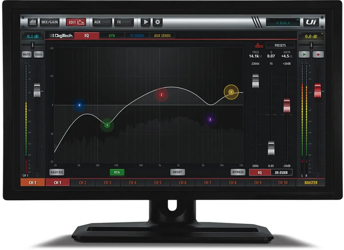 Цифровий мікшерний пульт - Soundcraft Ui16