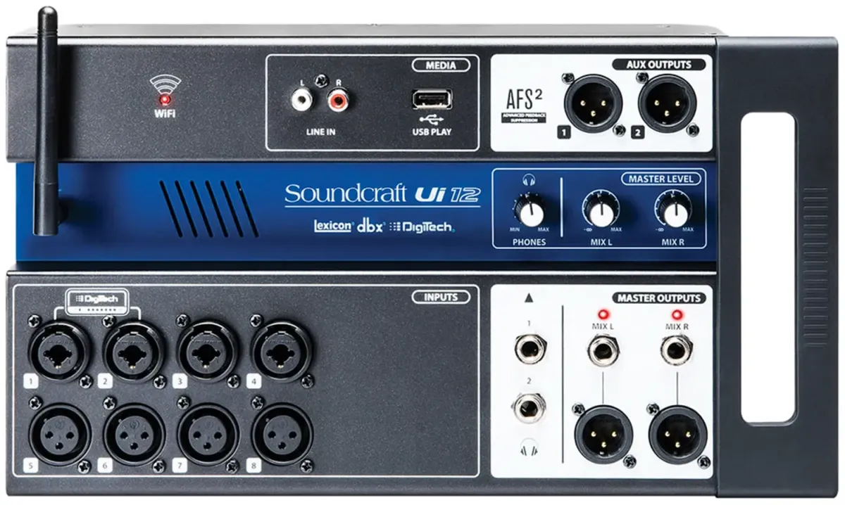 Цифровий мікшерний пульт - Soundcraft Ui12