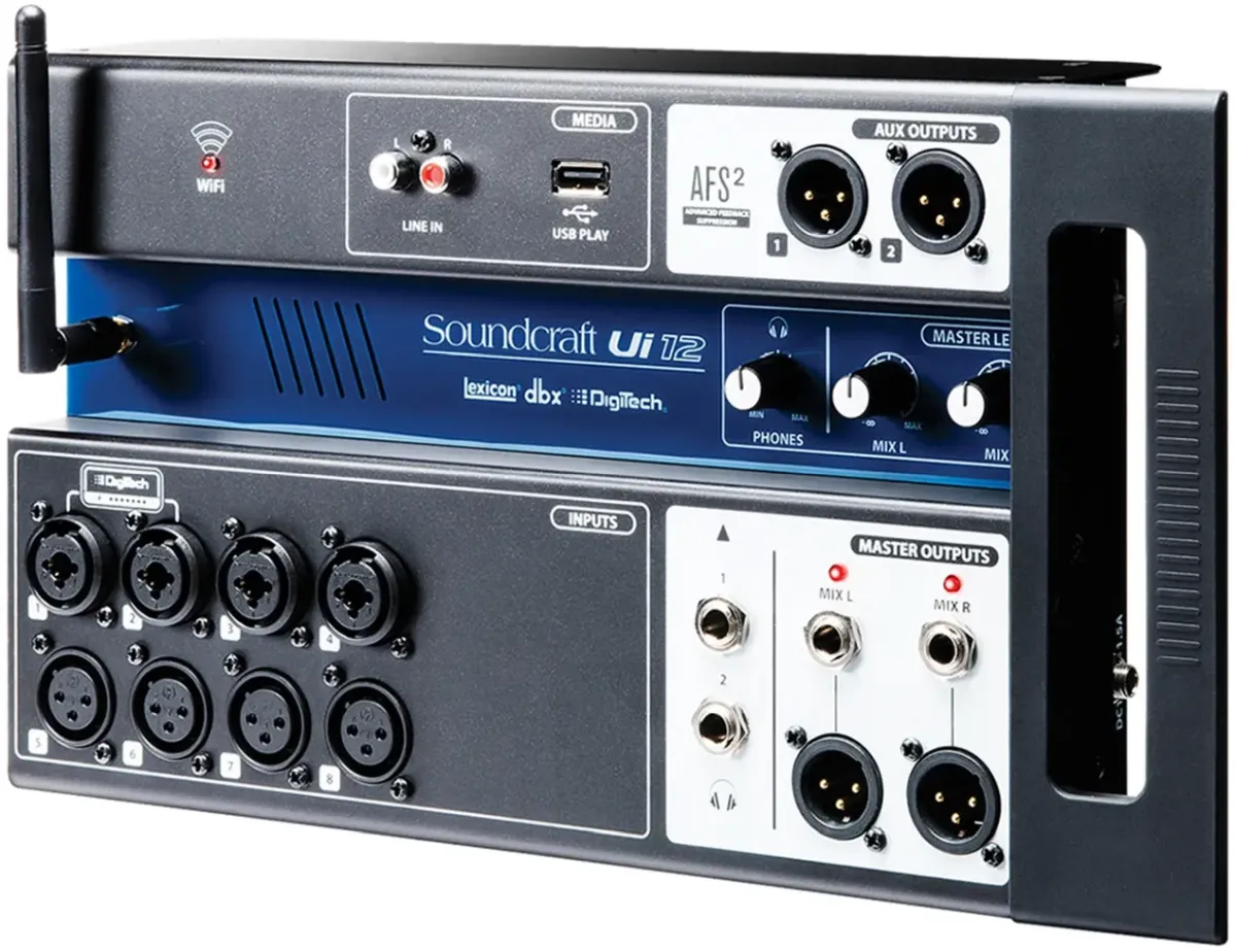 Цифровий мікшерний пульт - Soundcraft Ui12
