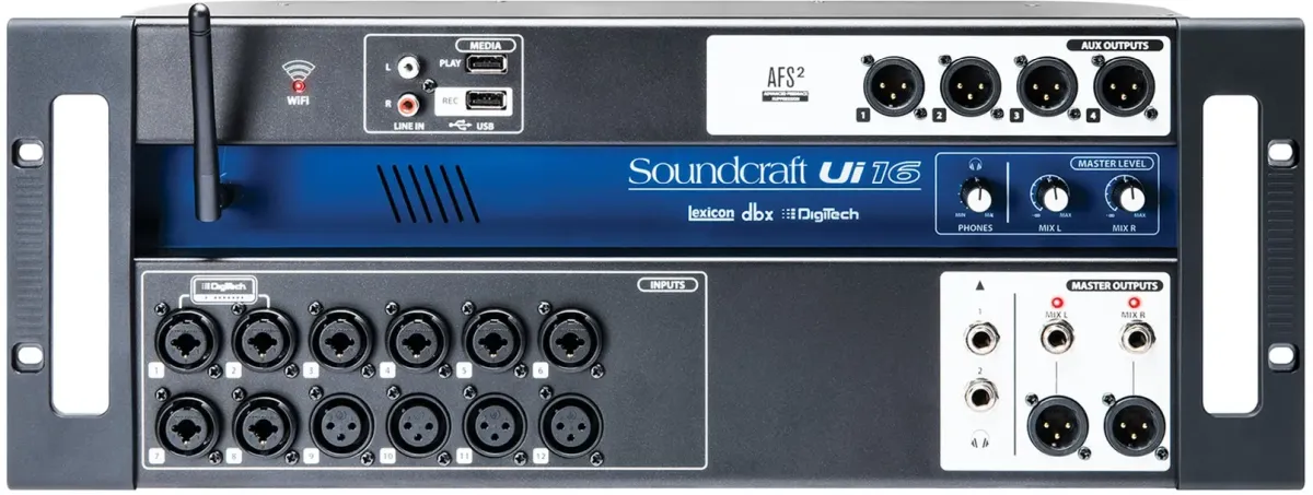 Цифровий мікшерний пульт - Soundcraft Ui16