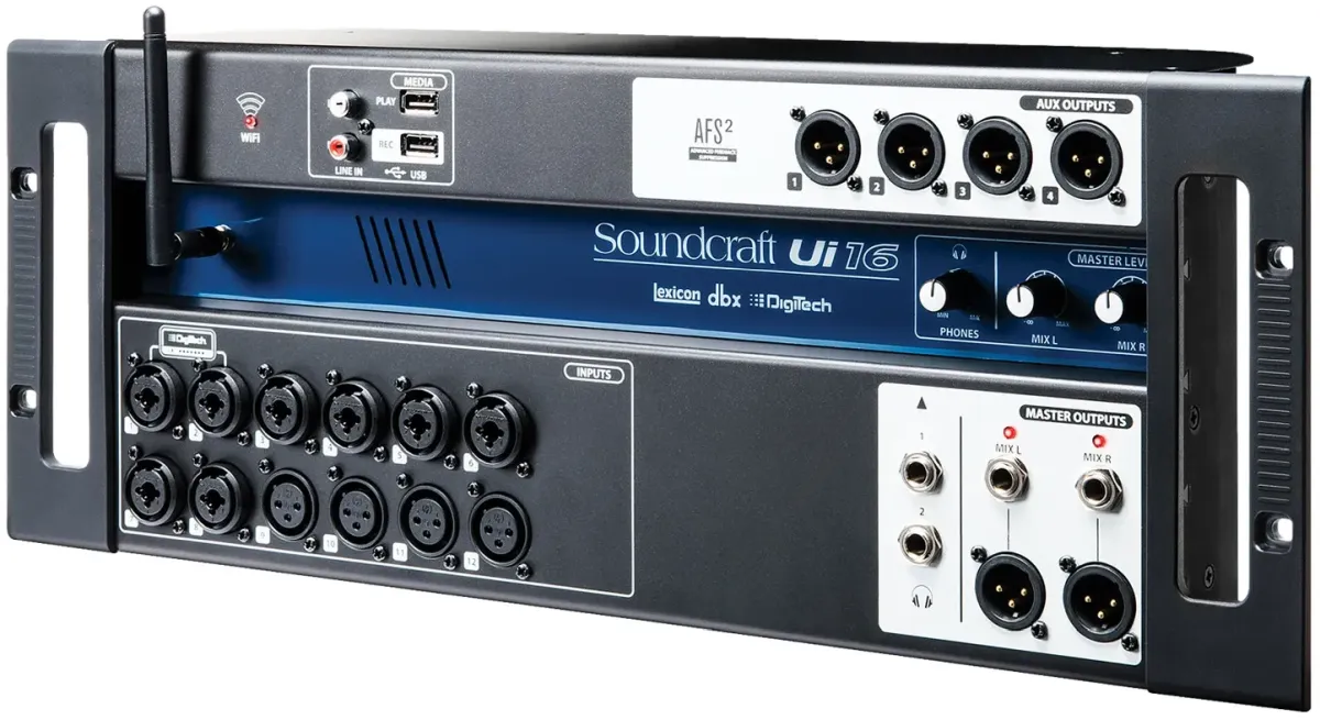 Цифровий мікшерний пульт - Soundcraft Ui16