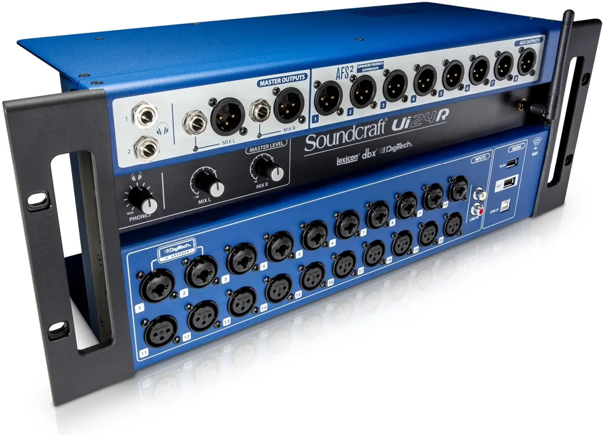 Цифровий мікшерний пульт - Soundcraft Ui24R