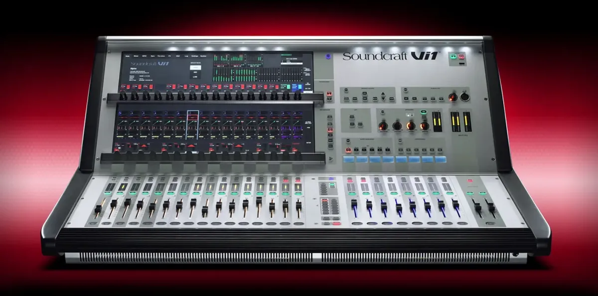 Цифровий мікшерний пульт - Soundcraft Vi1