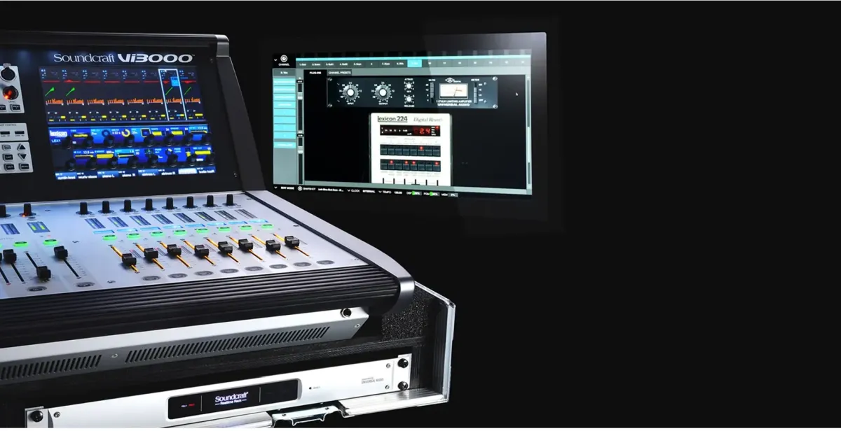 Цифровий мікшерний пульт - Soundcraft Vi3000