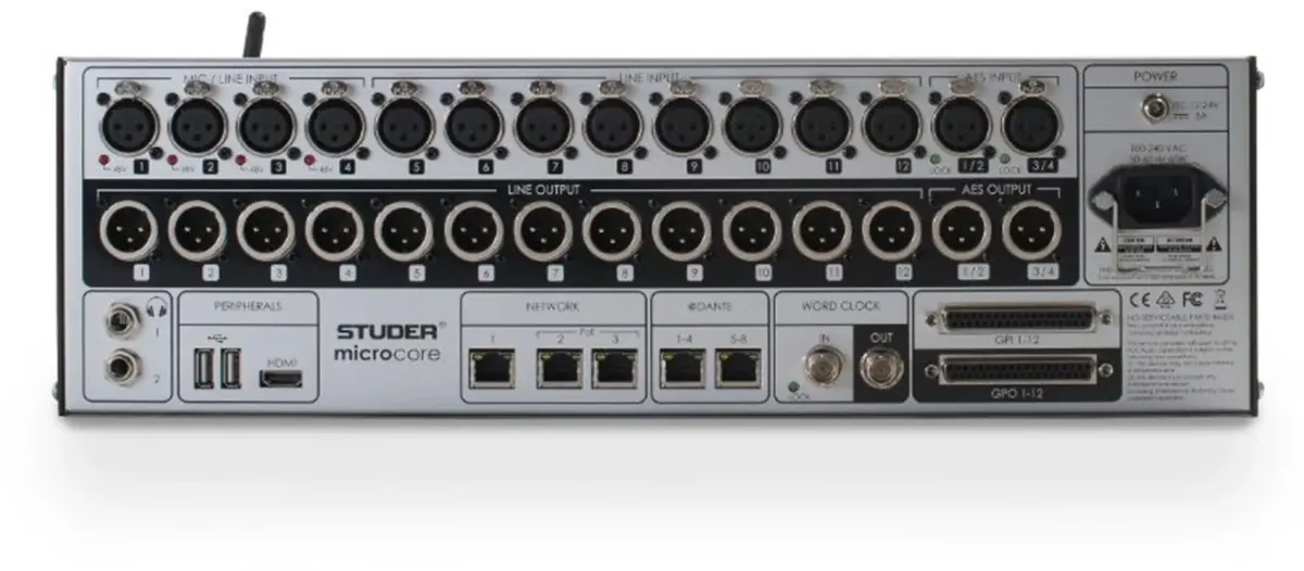Цифровий мікшерний пульт - Studer Micro