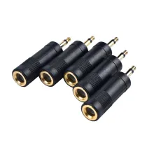 Переходник - Sky Sound AD-002 (3.5 мм Jack ("папа") - 6.3 мм Jack("мама"))