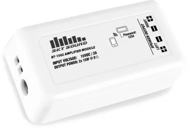 Активний бeздротовий програвач - Sky Sound BT-1502 Bluetooth (2*15W)