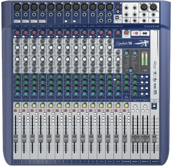Аналоговий мікшерний пульт - Soundcraft Signature 16
